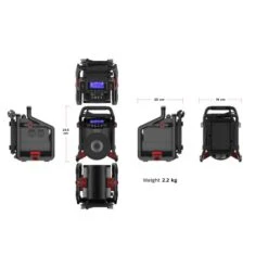 Perfectpro Werkradio POWERPLAYER -Gereedschapswinkel 07 perfectpro slider specs powerplayer 1