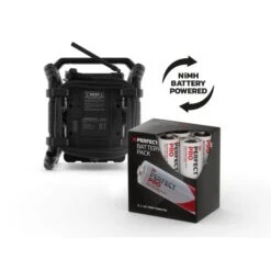 Perfectpro Werkradio UBOX 500R -Gereedschapswinkel 08 perfectpro slider accu ubox500r