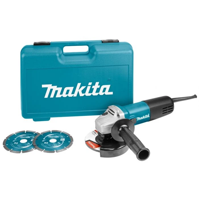 Makita 9558HNRGK2 230 V Haakse Slijper 125 Mm 1 Makita 9558HNRGK2 230 V Haakse Slijper 125 Mm