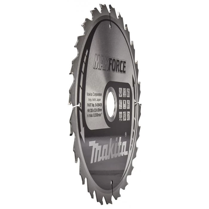 Makita B-08408 Cirkelzaagblad Hout 3 Makita B-08408 Cirkelzaagblad Hout - Afbeelding 3