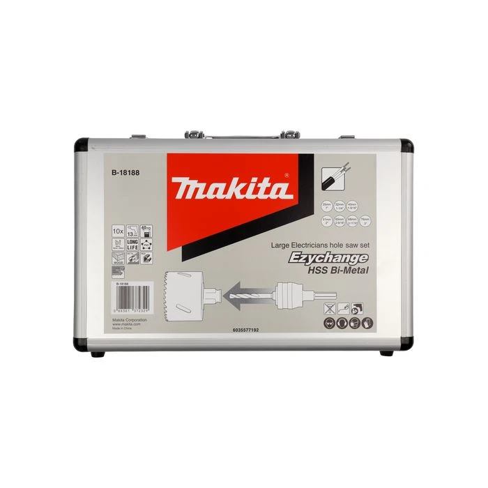 Makita B-18188 Gatzaagset 10-delig 3 Makita B-18188 Gatzaagset 10-delig - Afbeelding 3