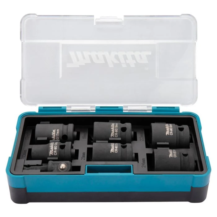 Makita B-69733 Krachtdoppenset 1/2" VK 7-delig 1 Makita B-69733 Krachtdoppenset 1/2" VK 7-delig