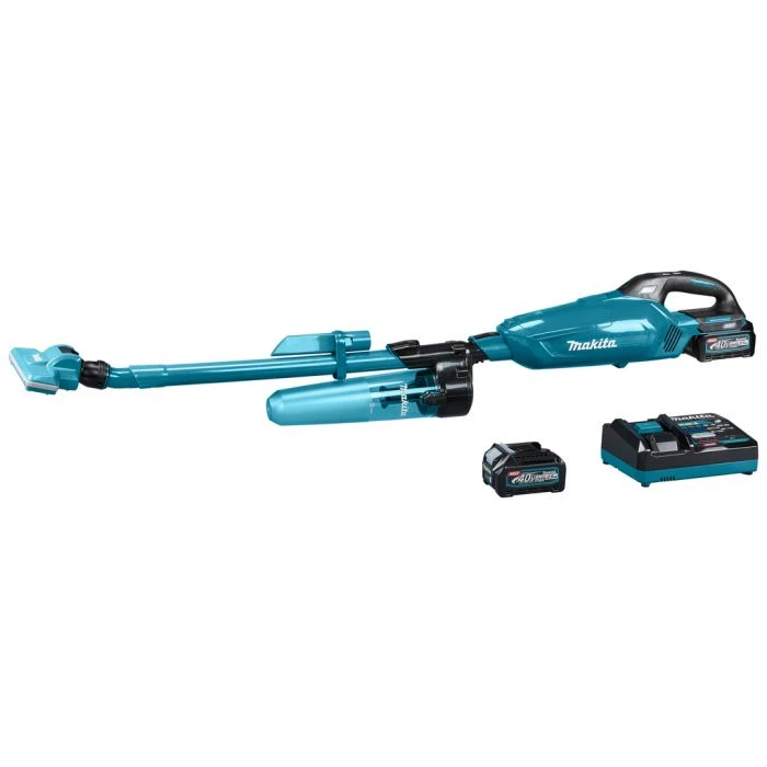 Makita CL002GD213 40 V Max Steelstofzuiger Blauw 1 Makita CL002GD213 40 V Max Steelstofzuiger Blauw