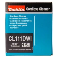 Makita CL111DWI 10,8 V Steelstofzuiger Ivoor Wit -Gereedschapswinkel CL111DWI C2N1