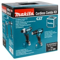 Makita CLX224SAX1 12 V Max Combiset Boren En (slag)schroeven 20 Makita CLX224SAX1 12 V Max Combiset Boren En (slag)schroeven -Gereedschapswinkel CLX224SAX1 A1L1 s01