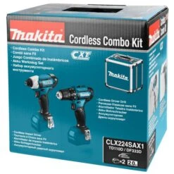 Makita CLX224SAX1 12 V Max Combiset Boren En (slag)schroeven 18 Makita CLX224SAX1 12 V Max Combiset Boren En (slag)schroeven -Gereedschapswinkel CLX224SAX1 A1R1 s01