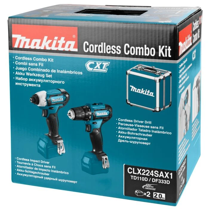 Makita CLX224SAX1 12 V Max Combiset Boren En (slag)schroeven 7 Makita CLX224SAX1 12 V Max Combiset Boren En (slag)schroeven - Afbeelding 7