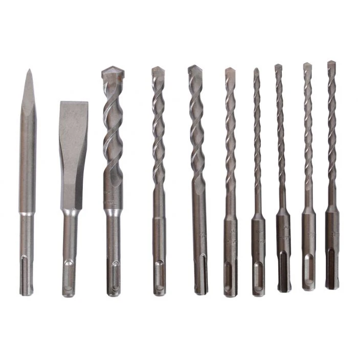 Makita D-46361 Boor-/beitelset 10-delig 1 Makita D-46361 Boor-/beitelset 10-delig