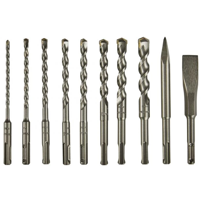 Makita D-57059 Boor-/beitelset 10-delig 1 Makita D-57059 Boor-/beitelset 10-delig