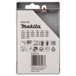 Makita D-57174 Metaalborenset 10-delig 7 Makita D-57174 Metaalborenset 10-delig -Gereedschapswinkel D 57174 C7C0