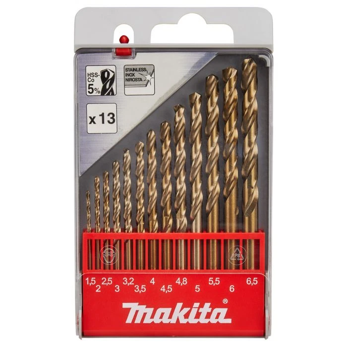 Makita D-57180 Metaalborenset 13-delig 1 Makita D-57180 Metaalborenset 13-delig