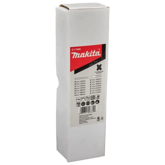 Makita D-71956 PBS: Borenset 14-delig 8 Makita D-71956 PBS: Borenset 14-delig - Afbeelding 8