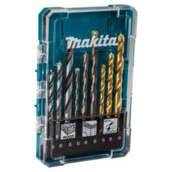 Makita D-71962 Borenset Steen/Hout/Metaal 9-delig 21 Makita D-71962 Borenset Steen/Hout/Metaal 9-delig -Gereedschapswinkel D 71962 C1L1 1