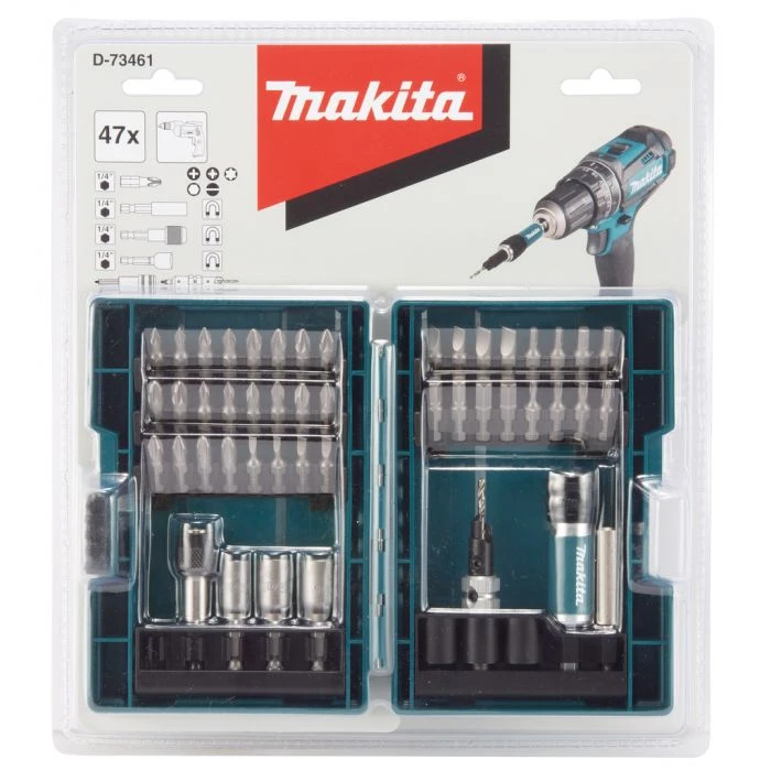 Makita D-73461 Boor-/schroefbitset 47-delig Quad Driver 5 Makita D-73461 Boor-/schroefbitset 47-delig Quad Driver - Afbeelding 5