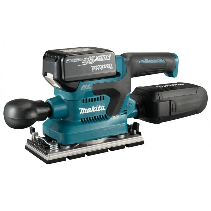 Makita DBO380RTJ 18 V Vlakschuurmachine 2 Makita DBO380RTJ 18 V Vlakschuurmachine - Afbeelding 2