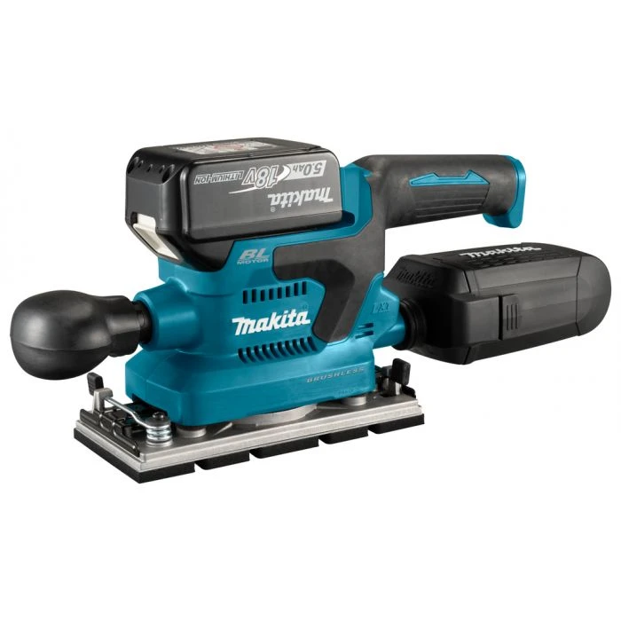 Makita DBO381RTJU 18 V Vlakschuurmachine 2 Makita DBO381RTJU 18 V Vlakschuurmachine - Afbeelding 2