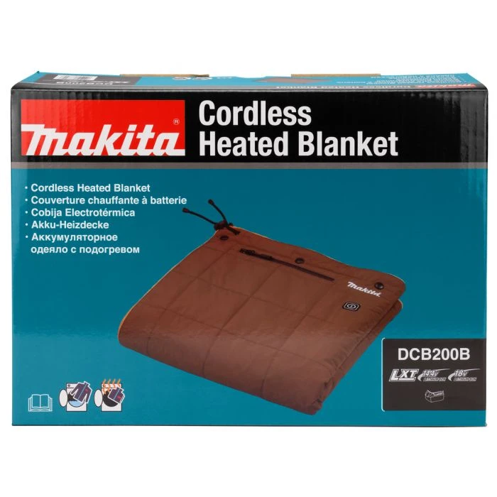 Makita DCB200B Verwarmde Deken Bruin 6 Makita DCB200B Verwarmde Deken Bruin - Afbeelding 6