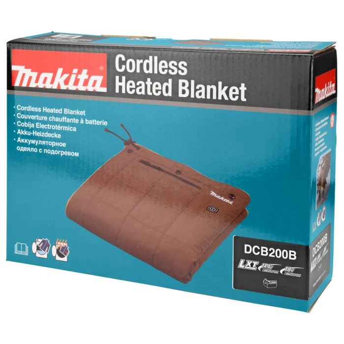 Makita DCB200B Verwarmde Deken Bruin 7 Makita DCB200B Verwarmde Deken Bruin - Afbeelding 7