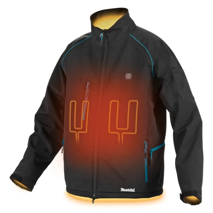 Makita DCJ205ZL Verwarmde Jas L 7 Makita DCJ205ZL Verwarmde Jas L - Afbeelding 7