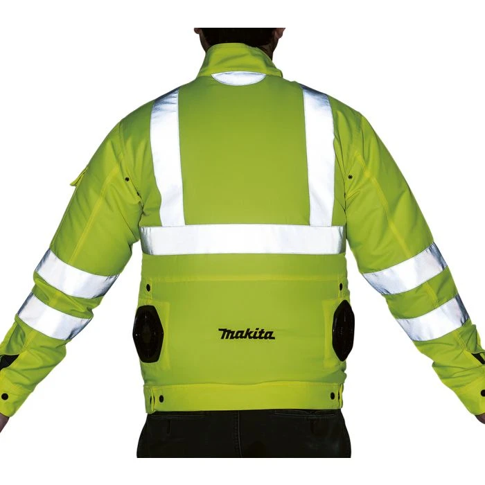 Makita DFJ214ZM Geventileerde Veiligheidsjas M 4 Makita DFJ214ZM Geventileerde Veiligheidsjas M - Afbeelding 4