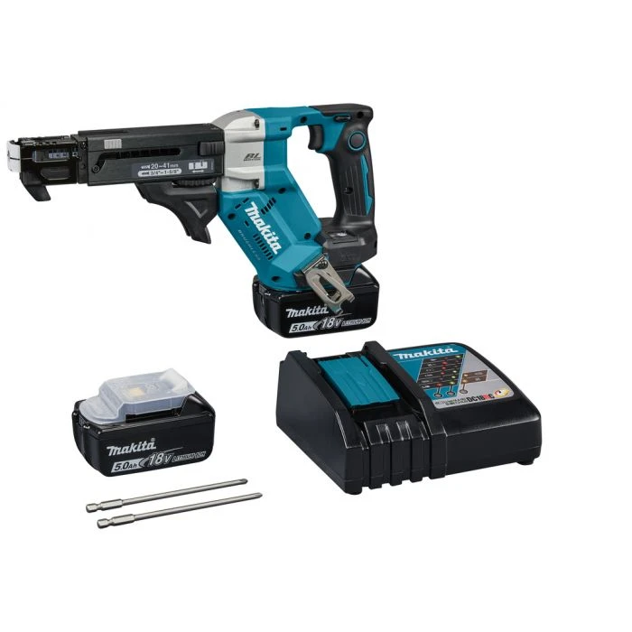 Makita DFR452RTJ 18 V Schroefautomaat 20-41 Mm 1 Makita DFR452RTJ 18 V Schroefautomaat 20-41 Mm