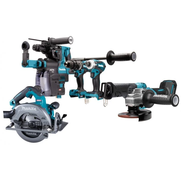 Makita DK0128G601 40 V Max Combiset Boren, (slag)schroeven, Slijpen En Zagen 3 Makita DK0128G601 40 V Max Combiset Boren, (slag)schroeven, Slijpen En Zagen - Afbeelding 3