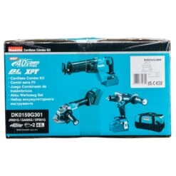 Makita DK0159G301 40 V Max Combiset Boren, Schroeven, Zagen En Slijpen 11 Makita DK0159G301 40 V Max Combiset Boren, Schroeven, Zagen En Slijpen -Gereedschapswinkel DK0159G301 C2N1