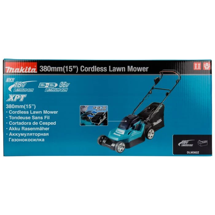 Makita DLM382Z LXT 2x18 V Accu Grasmaaier 38 Cm 3 Makita DLM382Z LXT 2x18 V Accu Grasmaaier 38 Cm - Afbeelding 3