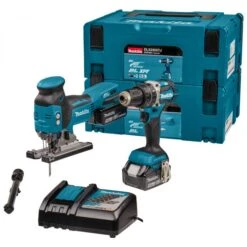 Makita DLX2355TJ 18 V Combiset Voor Boor- En Schroefwerk En Zagen