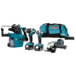 Makita DLX4103W 18 V Combiset Voor Allround Boor-, Schroef- En Slijpwerk -Gereedschapswinkel DLX4103W A1C0 s101