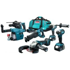 Makita DLX5069TX1 18 V Combiset Voor Allround Tot Zwaar Boor-, Schroef-, Zaag- En Slijpwerk