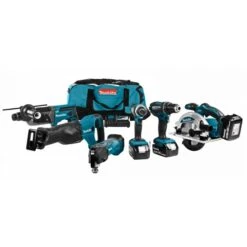 Makita DLX6038T 18 V Combiset Voor Divers Zaag-, Boor- En (slag)schroefwerk -Gereedschapswinkel DLX6038T A1C0 s100