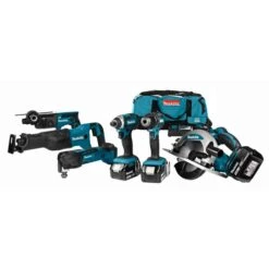 Makita DLX6038T 18 V Combiset Voor Divers Zaag-, Boor- En (slag)schroefwerk -Gereedschapswinkel DLX6038T A1C0 s102