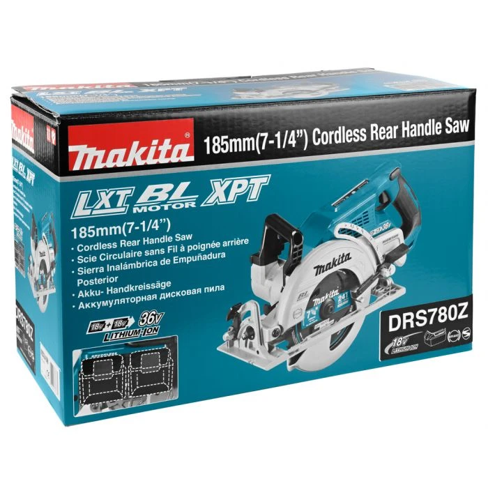 Makita DRS780Z 2x18 V Cirkelzaag 185 Mm 7 Makita DRS780Z 2x18 V Cirkelzaag 185 Mm - Afbeelding 7