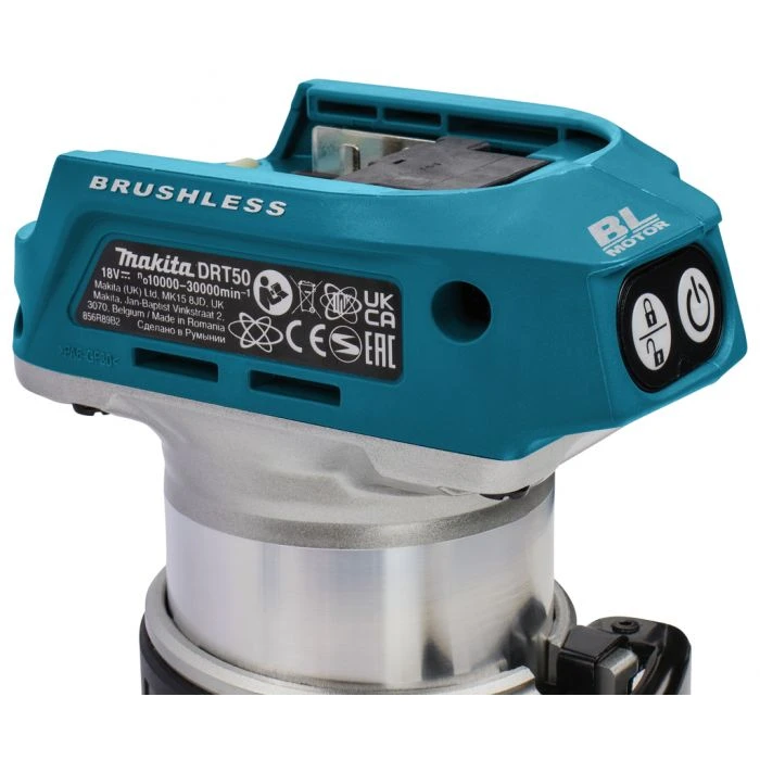 Makita DRT50Z 18 V Boven- En Kantenfrees 6 Makita DRT50Z 18 V Boven- En Kantenfrees - Afbeelding 6