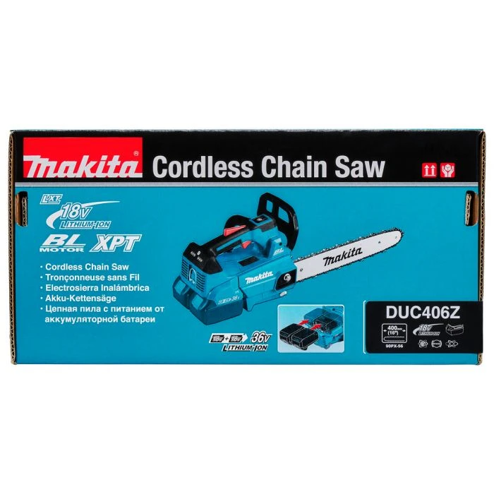 Makita DUC406Z 2x18 V Tophandle Kettingzaag 40 Cm 18 Makita DUC406Z 2x18 V Tophandle Kettingzaag 40 Cm - Afbeelding 18