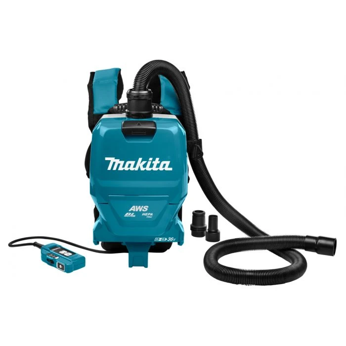 Makita DVC265ZXU 2x18 V Rugstofzuiger 2 Makita DVC265ZXU 2x18 V Rugstofzuiger - Afbeelding 2