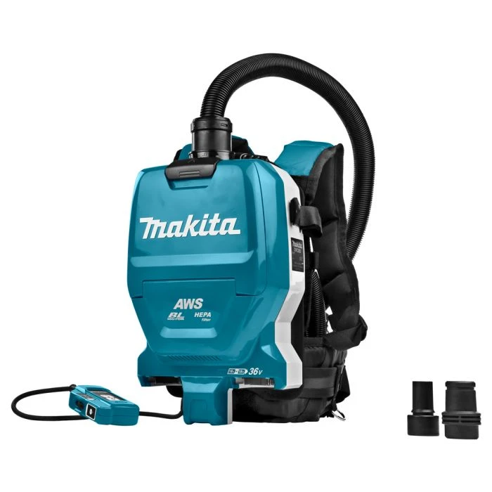 Makita DVC265ZXU 2x18 V Rugstofzuiger 12 Makita DVC265ZXU 2x18 V Rugstofzuiger - Afbeelding 12