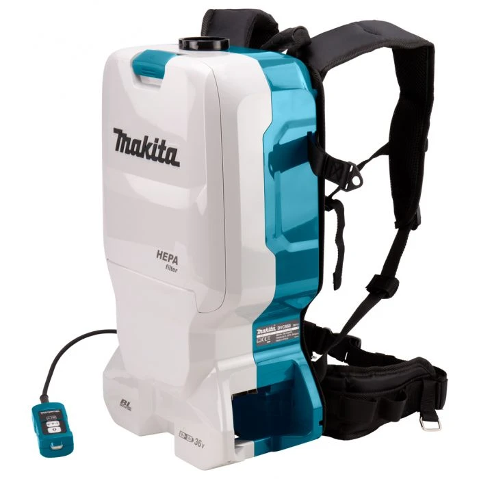Makita DVC660Z 2x18 V Rugstofzuiger Voor Schoonmaak 3 Makita DVC660Z 2x18 V Rugstofzuiger Voor Schoonmaak - Afbeelding 3