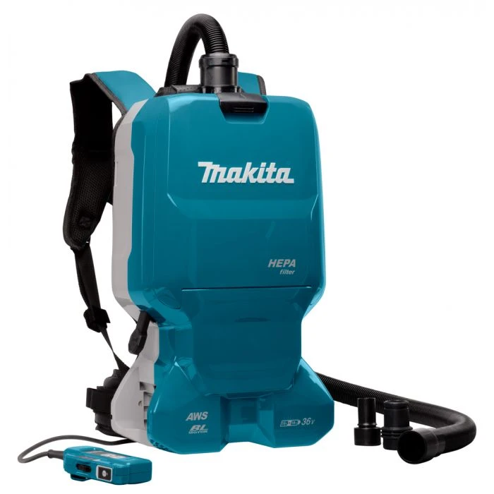 Makita DVC665ZU 2x18 V Rugstofzuiger 18 Makita DVC665ZU 2x18 V Rugstofzuiger - Afbeelding 18