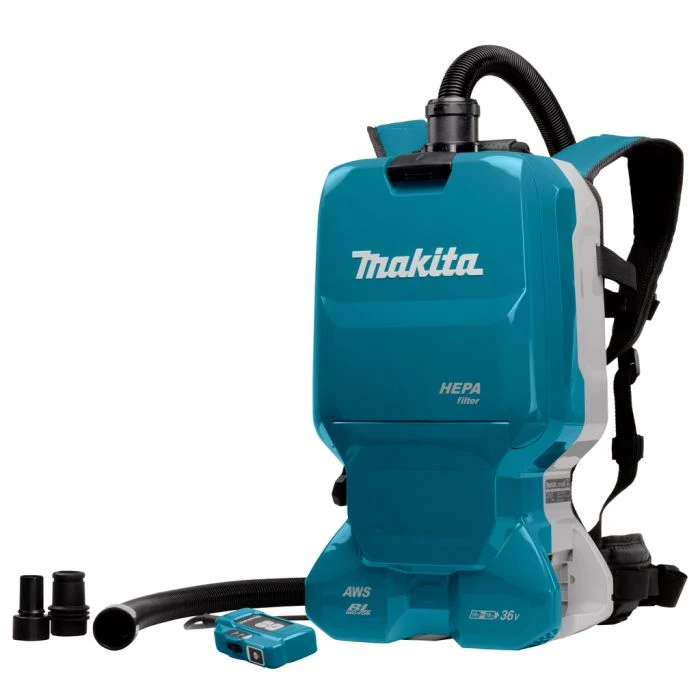 Makita DVC665ZU 2x18 V Rugstofzuiger 20 Makita DVC665ZU 2x18 V Rugstofzuiger - Afbeelding 20