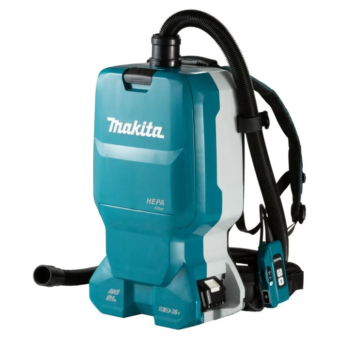 Makita DVC665ZU 2x18 V Rugstofzuiger 2 Makita DVC665ZU 2x18 V Rugstofzuiger - Afbeelding 2