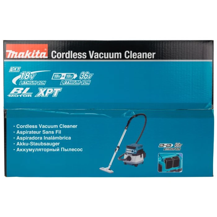 Makita DVC865LZX3 2x18 V Stofzuiger 12 Makita DVC865LZX3 2x18 V Stofzuiger - Afbeelding 12