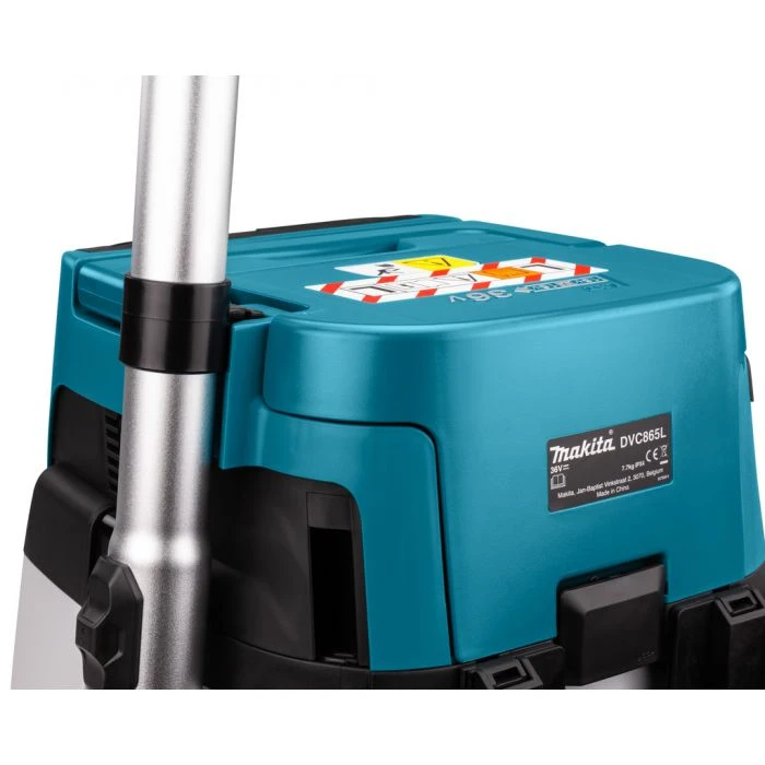 Makita DVC865LZX3 2x18 V Stofzuiger 14 Makita DVC865LZX3 2x18 V Stofzuiger - Afbeelding 14