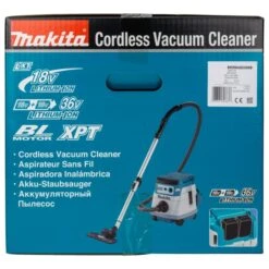 Makita DVC866LZX1 2x18 V Stofzuiger 31 Makita DVC866LZX1 2x18 V Stofzuiger -Gereedschapswinkel DVC866LZX1 C2N1