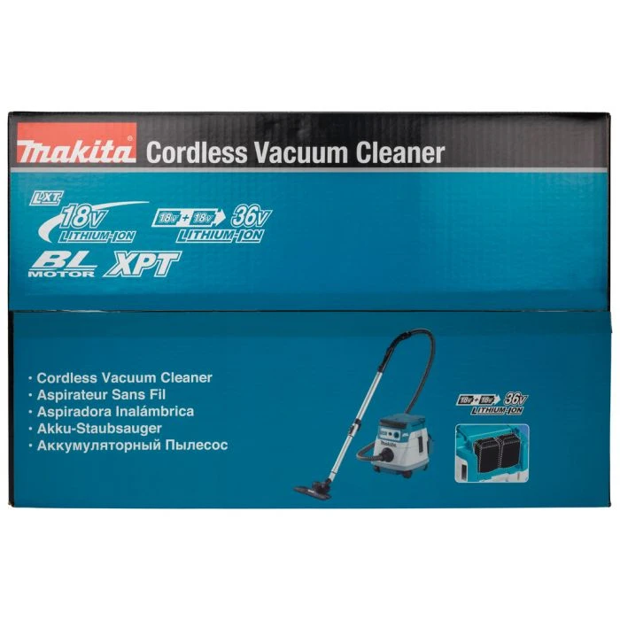 Makita DVC866LZX1 2x18 V Stofzuiger 14 Makita DVC866LZX1 2x18 V Stofzuiger - Afbeelding 14