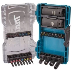 Makita E-07060 Schroefbitset Met Krachtdoppen 30-delig -Gereedschapswinkel E 07060 F 002