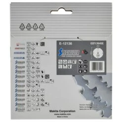 Makita E-12136 Cirkelzaagblad Hout -Gereedschapswinkel E 12136 C7N1