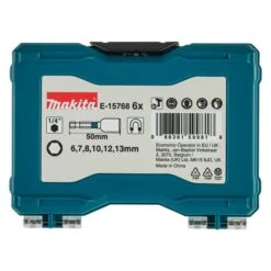 Makita E-15768 Doppenset 6-delig -Gereedschapswinkel E 15768 C9C0