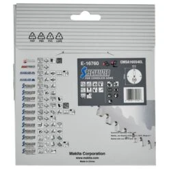 Makita E-16760 Afkort- En Cirkelzaagblad Aluminium 12 Makita E-16760 Afkort- En Cirkelzaagblad Aluminium -Gereedschapswinkel E 16760 C7N1